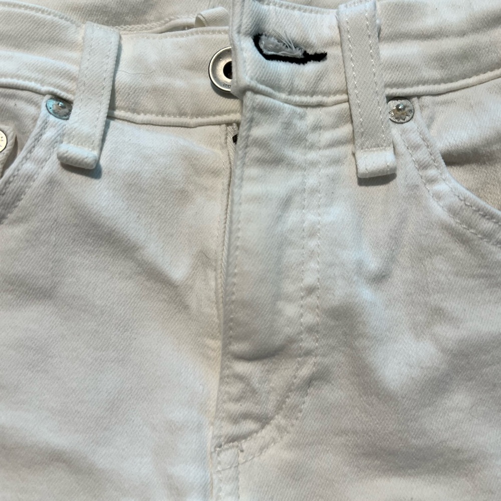 Cate white skinny jeans with rage from rag & bone